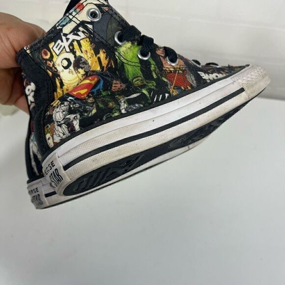 Converse Little Kids Justice League Super Hero Sneakers size 13 - Picture 7 of 11